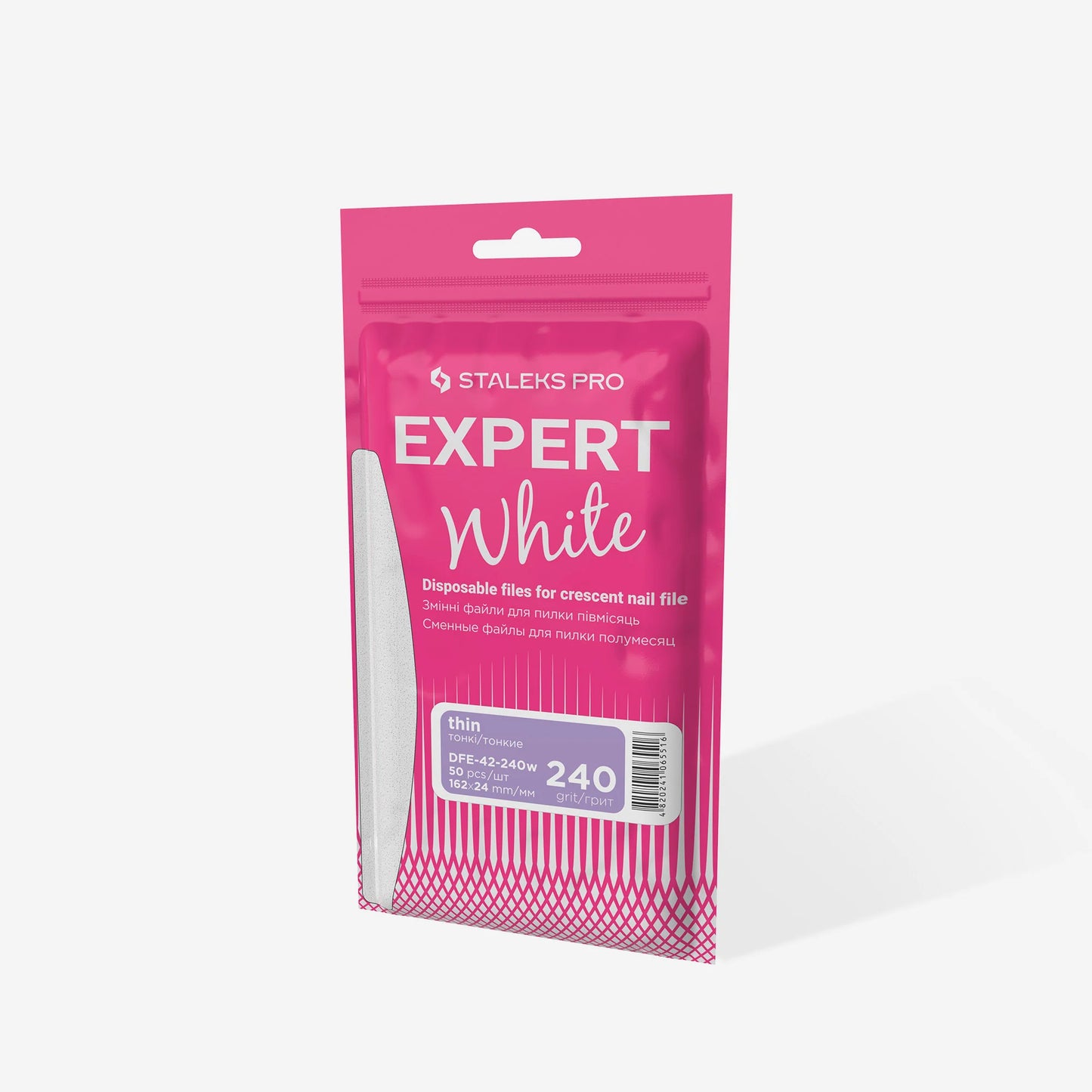 Ricambi Staleks Per Lima Mezzaluna EXPERT 42 GRIT 240 (50 Pezzi)