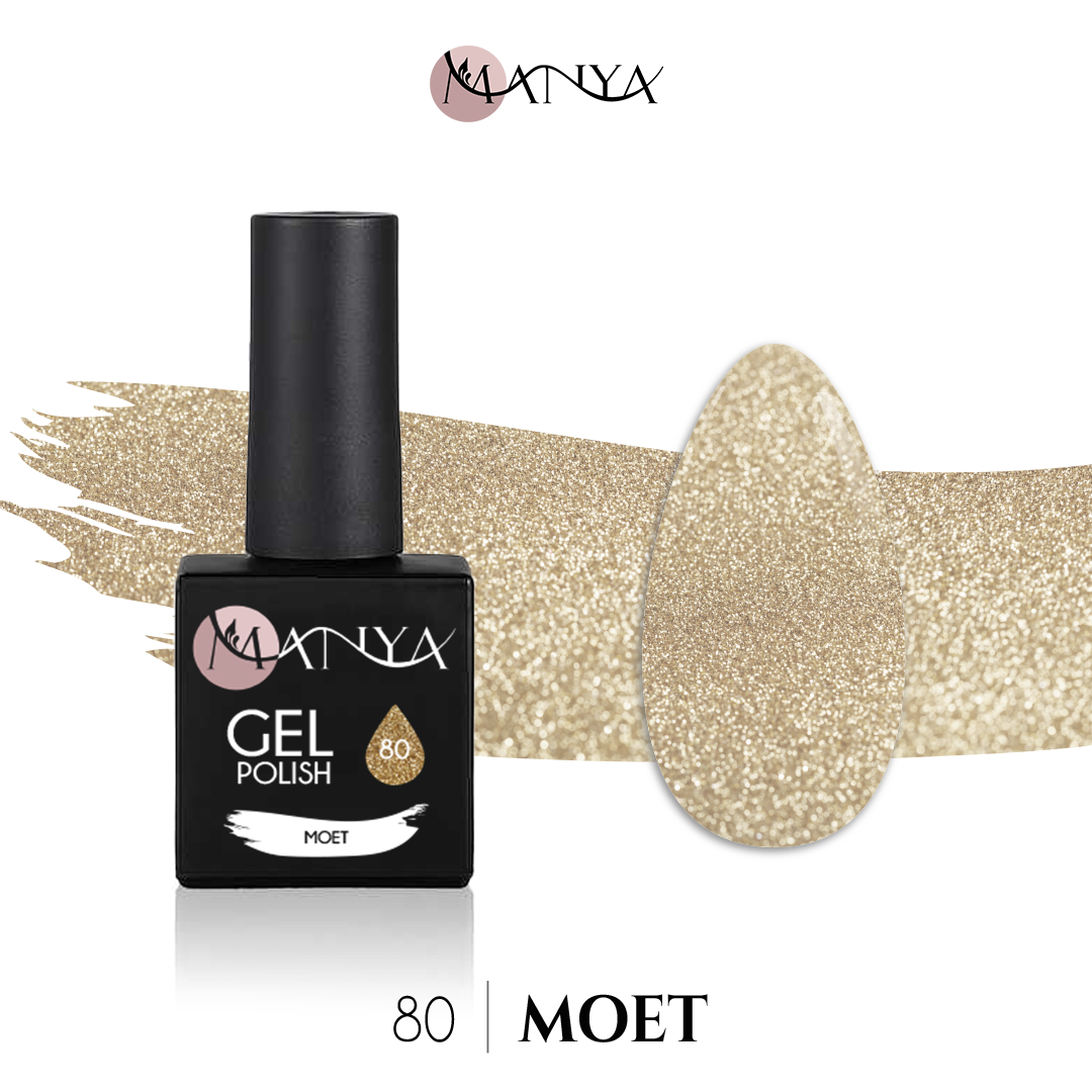 80 Polish Glitter | Moet