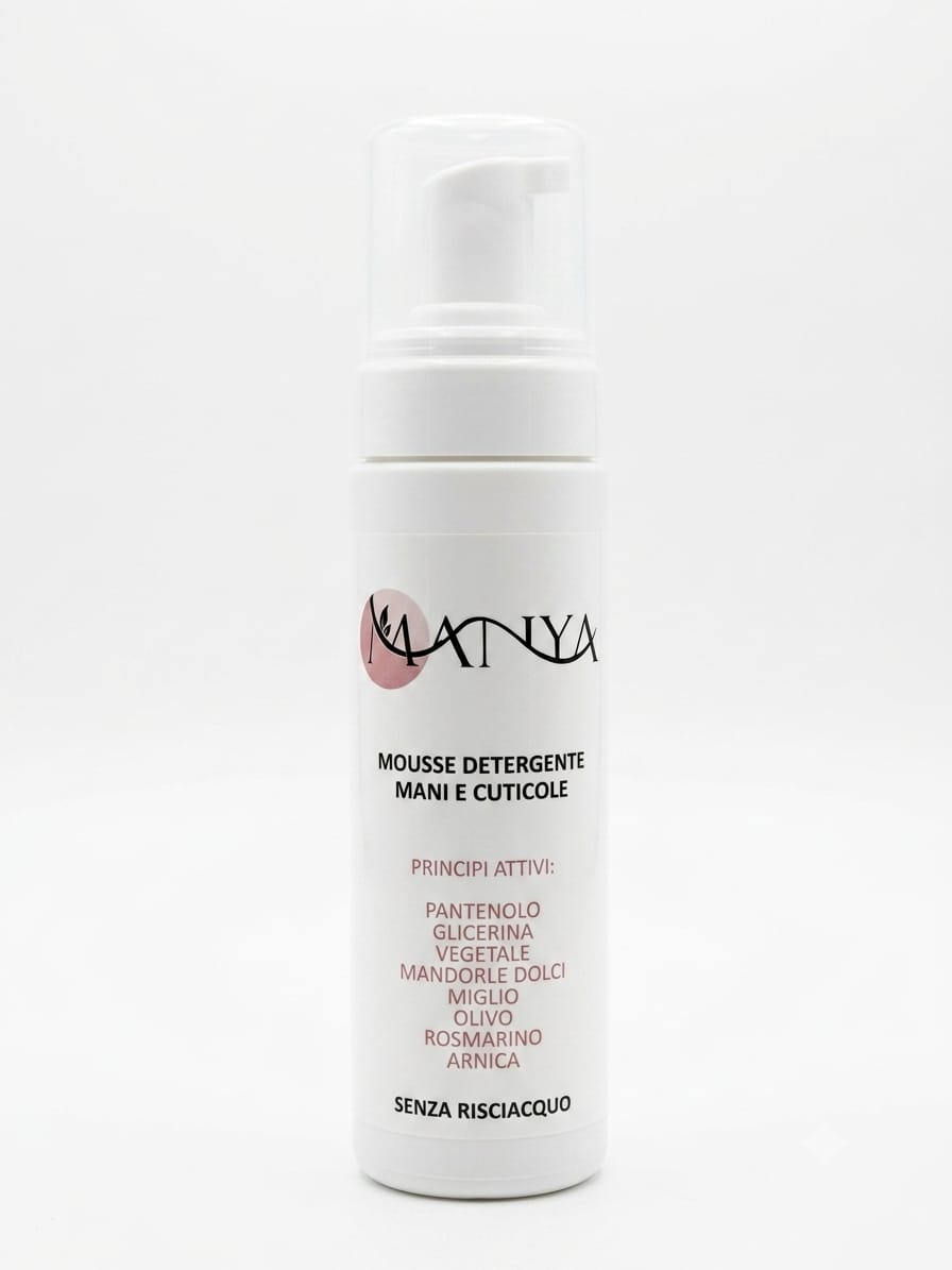 Mousse Detergente Mani e Cuticole 200 ml