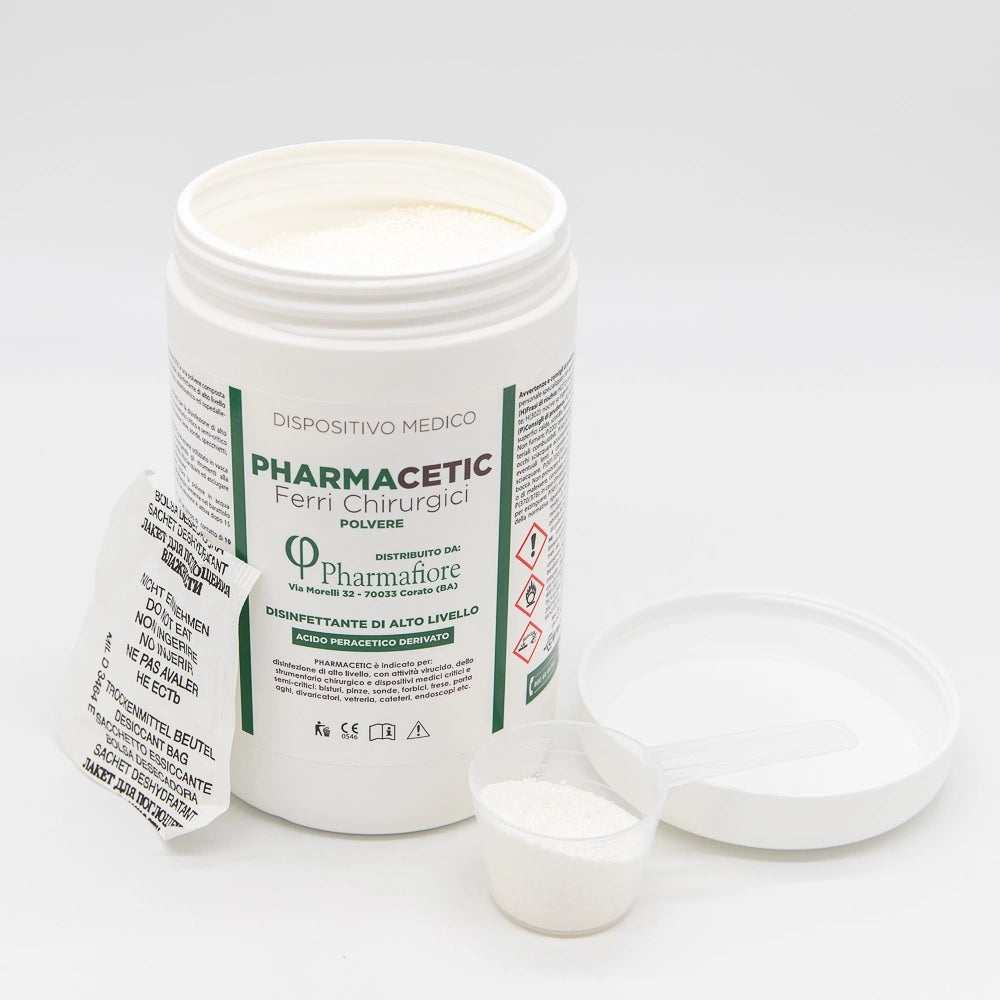 Acido Peracetico in polvere - barattolo da 1 Kg - disinfettante