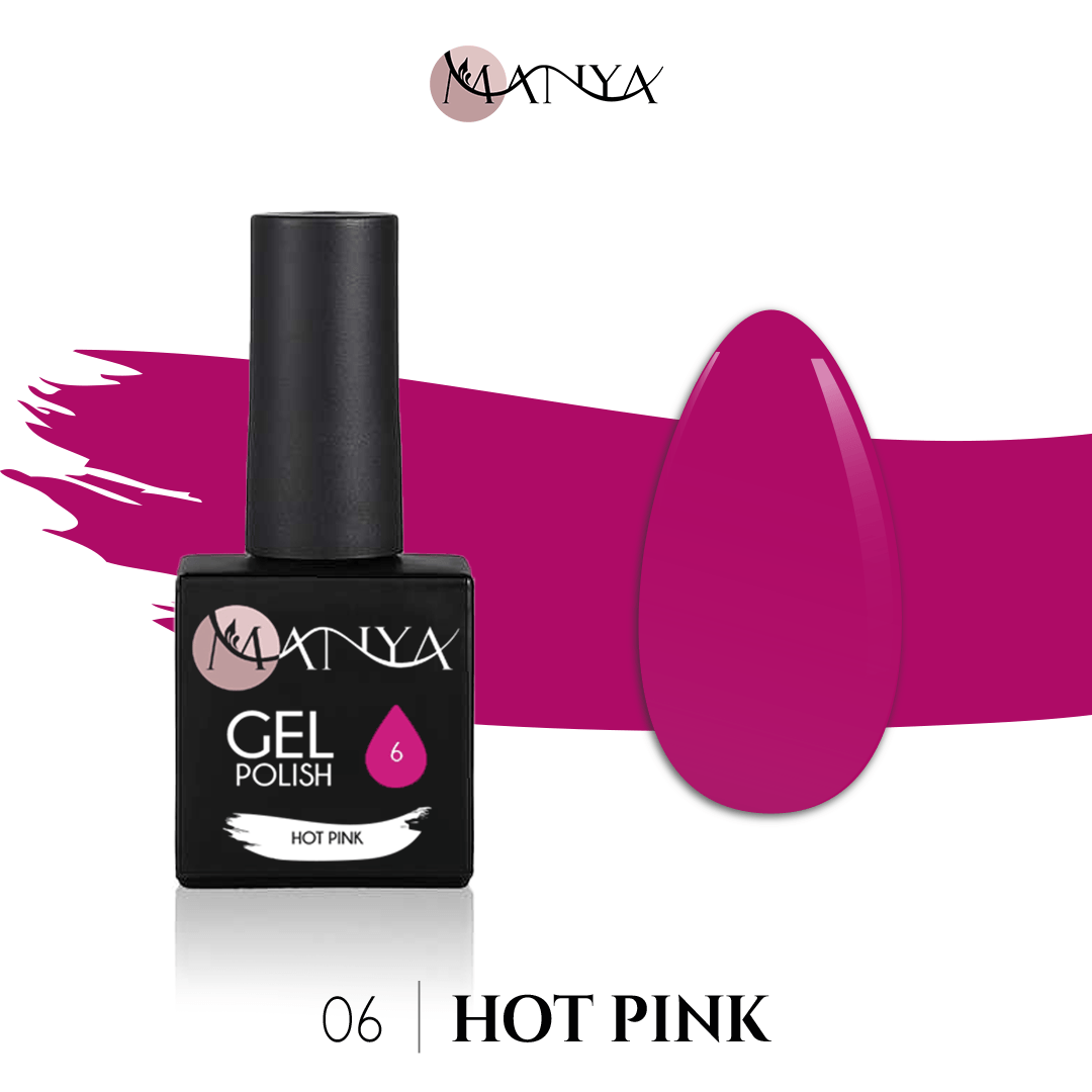 06 Polish | Hot Pink - Manya