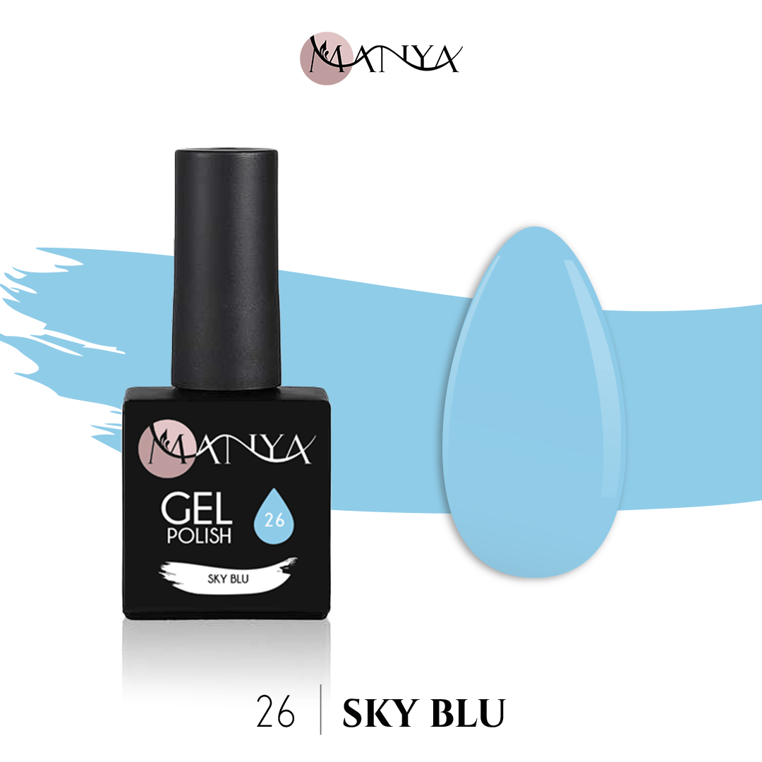 26 Polish | Sky blu - Manya