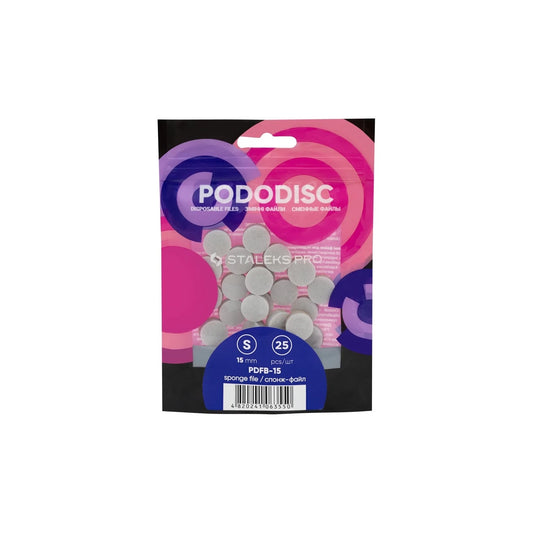 Disco Spugna Buffer Staleks per PODODISC Pedicure PRO S 25 pz
