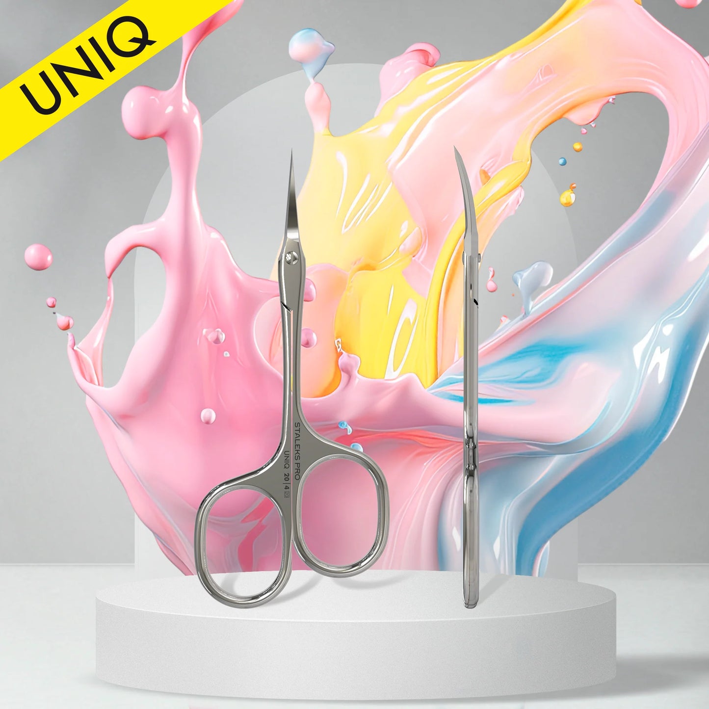 Forbici Staleks UNIQ "Asymmetric"  20 TYPE 4