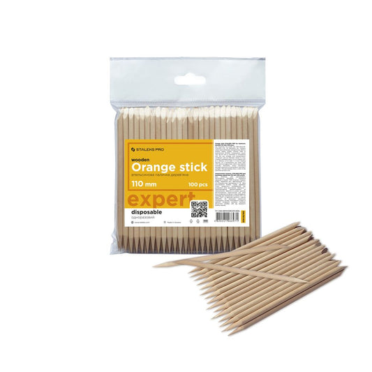 Bastoncini di arancio spingicuticole Orange Stick Staleks -100 pezzi