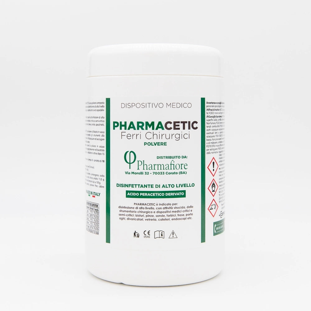 Acido Peracetico in polvere - barattolo da 1 Kg - disinfettante