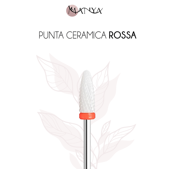 Punta ceramica rossa