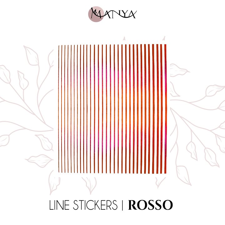Line stickers | Rosso - Manya